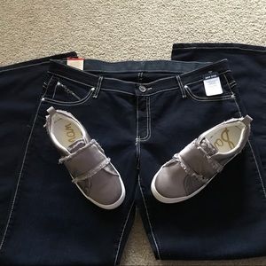 WRANGLER SHILOH COWGIRLS CUT JEANS SZ15/16/32 NWT